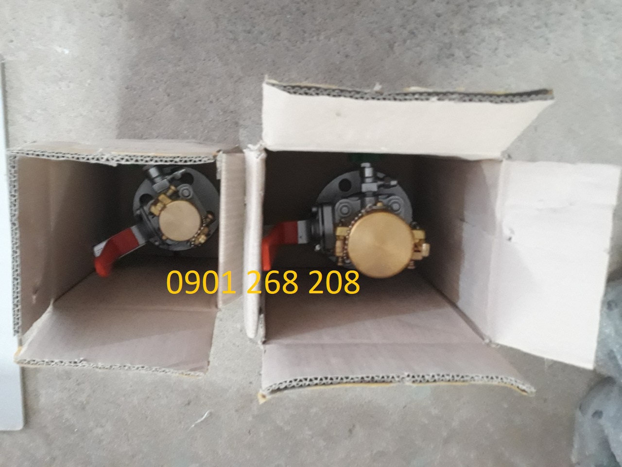 VAN BI VÓI COUPLING NAP GAS WTBV 1124